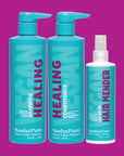 Sashapure HEALING - buy the shampoo + conditioner and receive the hair mender for free.